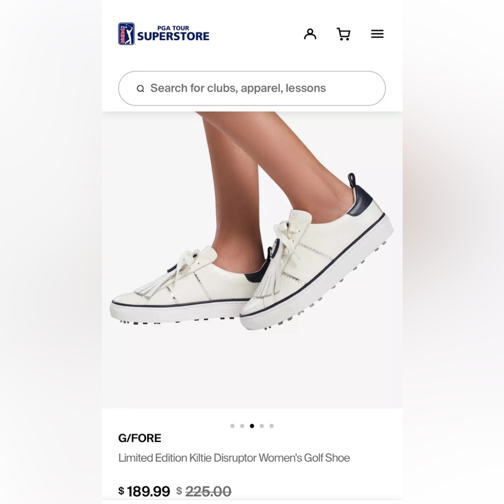 G/FORE women’s golf shoes NWOT